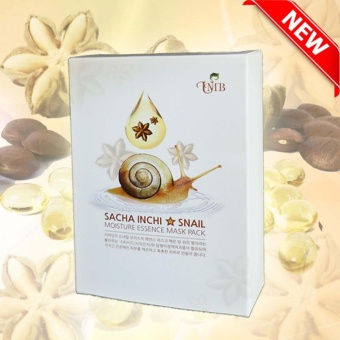 มาส์กหน้า ถั่วดาวอินคา & เมือกหอยทาก Sacha Inchi & Snail Mask Pack 10แผ่น 1 กล่อง มาส์กหน้า ถั่วดาวอินคา & เมือกหอยทาก Sacha Inchi & Snail Mask Pack 10แผ่น 1 กล่อง