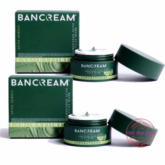bancream greenish acne clay mask โคลนฝรั่งเศสพอกหน้า โคลนพอกหน้าลดสิว โคลนเขียวบ้านครีมลดสิว บรรจุ 20 กรัม x 2 กระปุก bancream greenish acne clay mask โคลนฝรั่งเศสพอกหน้า โคลนพอกหน้าลดสิว โคลนเขียวบ้านครีมลดสิว บรรจุ 20 กรัม x 2 กระปุก