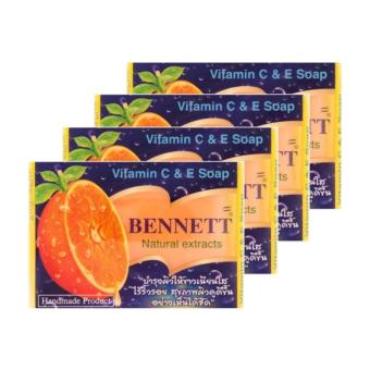 ขายด่วน BENNETT สบู่วิตามินอีสูตรซี+อี 130g (แพ็ก 4 ก้อน ) รีวิว BENNETT สบู่วิตามินอีสูตรซี+อี 130g (แพ็ก 4 ก้อน )
