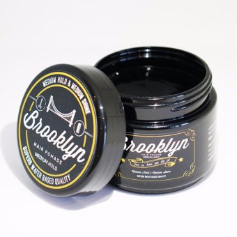 BROOKLYN HAIR POMADE (SUPERB WATER BASED QUALITY) 100ml. MEDIUM HOLD&MEDIUM SHINE (โพเมด) BROOKLYN HAIR POMADE (SUPERB WATER BASED QUALITY) 100ml. MEDIUM HOLD&MEDIUM SHINE (โพเมด)