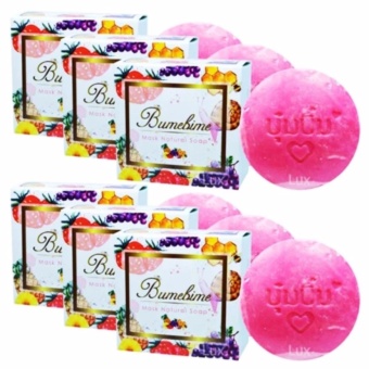 Bumebime Mask Natural Soap สบู่บุ๋มบิ๋ม สบู่ฟอกตัวรวมวิตามินผิว 100g 6 ก้อน Bumebime Mask Natural Soap สบู่บุ๋มบิ๋ม สบู่ฟอกตัวรวมวิตามินผิว 100g 6 ก้อน