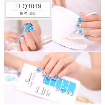 CHANEE Korean Nail Art Sticker สติกเกอร์ติดเล็บลอกลายจากเกาหลี - No.FLQ1019 CHANEE Korean Nail Art Sticker สติกเกอร์ติดเล็บลอกลายจากเกาหลี - No.FLQ1019