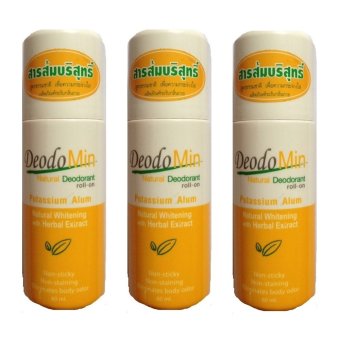 ดูภาพ Deodomin ดีโอโดมิน โรลออนสารส้มบริสุทธิ์ระงับกลิ่นกาย 60 ml (3 ชิ้น) เพิ่มเติม Deodomin ดีโอโดมิน โรลออนสารส้มบริสุทธิ์ระงับกลิ่นกาย 60 ml (3 ชิ้น)