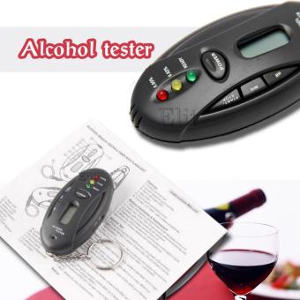 Elit เครื่องวัดแอลกอฮอล์ แบบพวงกุญแจ พร้อมนาฬิกาจับเวลา Breath Alcohol Tester (Black) June 2018 - 4 Elit เครื่องวัดแอลกอฮอล์ แบบพวงกุญแจ พร้อมนาฬิกาจับเวลา Breath Alcohol Tester (Black) - 4