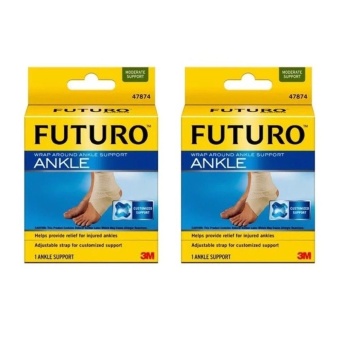 ราคา FUTURO ANKLE Sอุปกรณ์พยุงข้อเท้า ไซส์Sรุ่น47874 2อัน