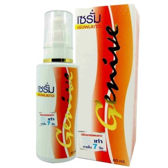 ลดราคา Genive เซรั่มเร่งผมยาว ด้วยสารสกัดจากธรรมชาติ 60 g. โปรโมชั่นพิเศษ Genive เซรั่มเร่งผมยาว ด้วยสารสกัดจากธรรมชาติ 60 g.