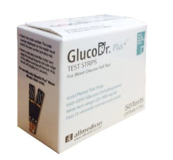 GlucoDr. Plus AGM3000 เเถบตรวจน้ำตาลปลายนิ้ว PROMO (25 เทส x 2) สุดคุ้ม!!!