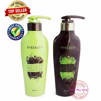 Hylife Hybeauty Vitalizing Hair & Scalp Conditionerแชมพู1 ขวด และ ครีมนวดผมสมุนไพรบริสุทธิ์เข้มข้นจากเกาหลี300 ml.1ขวด Hylife Hybeauty Vitalizing Hair & Scalp Conditionerแชมพู1 ขวด และ ครีมนวดผมสมุนไพรบริสุทธิ์เข้มข้นจากเกาหลี300 ml.1ขวด