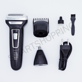 2560 KEMEI KM-6558 แบตตาเลี่ยน ปัตตาเลี่ยนตัดผม เครื่องโกนหนวด เครา เครื่องตัดขนจมูก 3 in 1