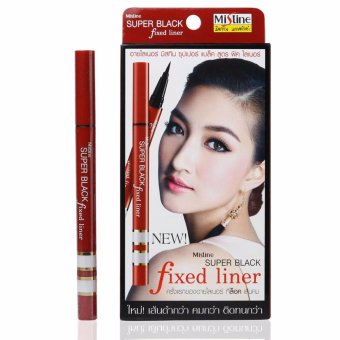 Mistine Super Black Fixed Liner / มิสทีน ซุปเปอร์ แบล็ค ฟิกซ์ ไลเนอร์ สีดำ Mistine Super Black Fixed Liner / มิสทีน ซุปเปอร์ แบล็ค ฟิกซ์ ไลเนอร์ สีดำ