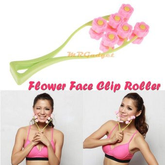 MR-GADGET ลูกกลิ้งนวดหน้าเรียว รุ่นใหม่สุด! กลิ้ง 3 ชั้น พลังx3Flower Face up Roller MR-GADGET ลูกกลิ้งนวดหน้าเรียว รุ่นใหม่สุด! กลิ้ง 3 ชั้น พลังx3Flower Face up Roller