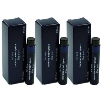 Narciso Rodriguez for Him Bleu Noir EDT 0.8 ml. (3 ชิ้น) Narciso Rodriguez for Him Bleu Noir EDT 0.8 ml. (3 ชิ้น)