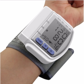 New Arm Electronic Sphygmomanometer Touch-Screen Digital blood pressur monitor - intl