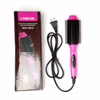 รีวิว หวีแปรงไฟฟ้า ยืดตรง ม้วนโรล ทำวอลลุ่ม รุ่น Nova 8810(สีชมพูบานเย็น) ต้องการขายด่วน หวีแปรงไฟฟ้า ยืดตรง ม้วนโรล ทำวอลลุ่ม รุ่น Nova 8810(สีชมพูบานเย็น)