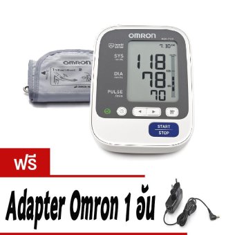 Omron Cuff L เครื่องวัดความดัน รุ่น HEM-7130 พร้อม Cuff L แถบผ้ารอบต้นแขนขนาด 22-42 ซม.(แถมฟรีAdapter Omron)