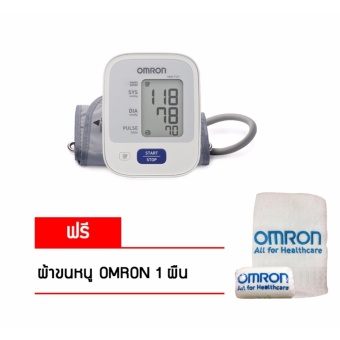 Omron เครื่องวัดความดันโลหิตดิจิตอล รุ่น HEM-7121 (+แถมฟรีผ้าขนหนู OMRON)