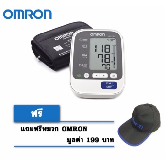 OMRON เครื่องวัดความดันโลหิตแบบดิจิตอล รุ่น HEM-7130L (แถมฟรี หมวก ) OMRON เครื่องวัดความดันโลหิตแบบดิจิตอล รุ่น HEM-7130L (แถมฟรี หมวก )