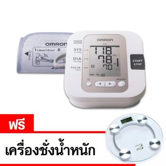 OMRON เครื่องวัดความดันโลหิต รุ่น JPN1 แถมฟรี เครื่องชั่งน้ำหนัก