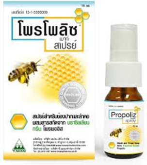 Propoliz Mouth Spray สเปรย์สำหรับช่องปากและลำคอ 15 ml. (2 ขวด) Propoliz Mouth Spray สเปรย์สำหรับช่องปากและลำคอ 15 ml. (2 ขวด)