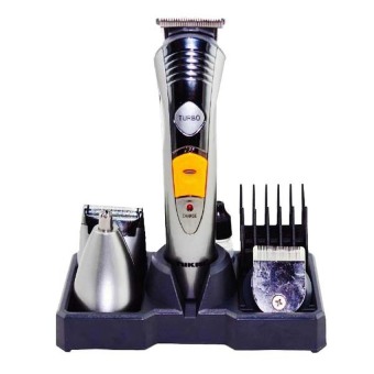 2561 แบตตาเลี่ยน ปัตตาเลี่ยนตัดผม Rechargeable 7 in 1 Grooming รุ่น NK-580 - Silver