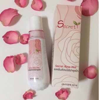 Secret Rose Mist เอสเซ้นส์สเปรย์บำรุงผิว ปรนนิบัติผิวสวย ด้วยความลับจากธรรมชาติ รู้สึกสดชื่นทันทีที่ใช้ เห็นผลลัพธ์ในข้ามคืน 100 ml. (1 ขวด) Secret Rose Mist เอสเซ้นส์สเปรย์บำรุงผิว ปรนนิบัติผิวสวย ด้วยความลับจากธรรมชาติ รู้สึกสดชื่นทันทีที่ใช้ เห็นผลลัพธ์ในข้ามคืน 100 ml. (1 ขวด)