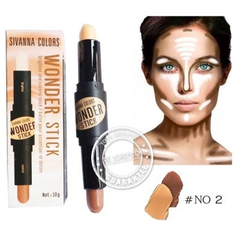 Sivanna Colors Wonder Stick ซีเวียน่า คอนทัวร์ สติ๊ก แบบแท่ง Contour คอนทัวร์หน้า ไฮไลท์ เฉดดิ้ง เฉดดิ้งแบบแท่ง ซิวันนา คอนทัวร์สติ๊ก (เบอร์ 2) Sivanna Colors Wonder Stick ซีเวียน่า คอนทัวร์ สติ๊ก แบบแท่ง Contour คอนทัวร์หน้า ไฮไลท์ เฉดดิ้ง เฉดดิ้งแบบแท่ง ซิวันนา คอนทัวร์สติ๊ก (เบอร์ 2)