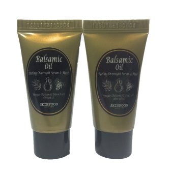Skinfood Balsamic Oil Peeling Overnight Serum & Mask 10ml. x 2หลอด Skinfood Balsamic Oil Peeling Overnight Serum & Mask 10ml. x 2หลอด