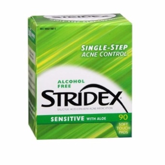 รีวิว Stridex soft touch pads Salicylic Acid 0.5% w/w Acne สูตร sensitive with aloe ขนาด 90 แผ่น อยากขาย Stridex soft touch pads Salicylic Acid 0.5% w/w Acne สูตร sensitive with aloe ขนาด 90 แผ่น