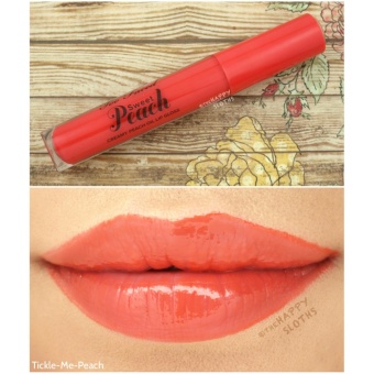 TOO FACED SWEET PEACH CREAMY PEACH OIL LIP GLOSS# สีTickle-Me-Peach(Watermelon) TOO FACED SWEET PEACH CREAMY PEACH OIL LIP GLOSS# สีTickle-Me-Peach(Watermelon)