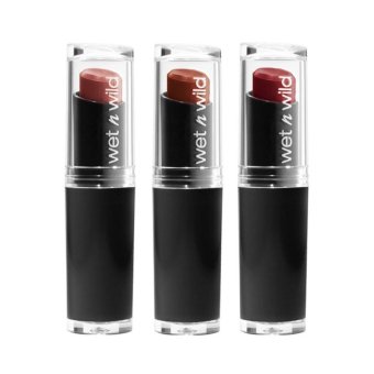 Wet N Wild Lipstick ลิปสติก เนื้อแมทท์ (แพ็ค 3) #912 #913 #915 Wet N Wild Lipstick ลิปสติก เนื้อแมทท์ (แพ็ค 3) #912 #913 #915