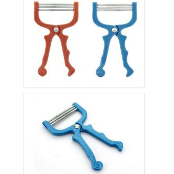 ราคา Women Handheld Face Hair Removal Spring Threading Epilator Epi Roller Tool - intl