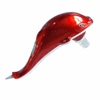 ประเทศไทย Zirana เครื่องนวดไฟฟ้า รูปปลาโลมา รุ่น 3000 (Red)
