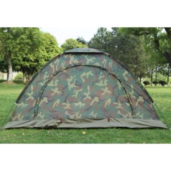 โปรสุดคุ้มๆ ซื้อ 1 แถม 1 เต็นท์สนาม เต็นท์โดม สนามเดินป่า (ลายทหาร)นอนได้ 2-3 คน ขนาด 2x1.5 เมตร
