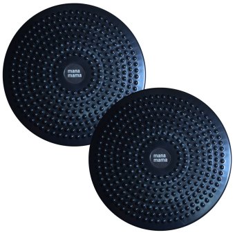 ประเทศไทย จานทวิส จานทวิสต์ จานหมุนเอว ที่หมุนลดเอว ขนาดใหญ่ สีดำ 2 อัน / Waist twist disc board / Black 2 pcs