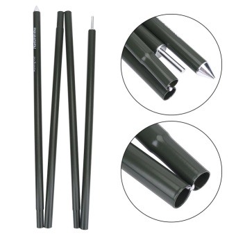 2pcs 20mm Aluminum Alloy Camping Tent Pole Support Replacement Kit- intl