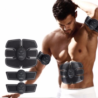 ประเทศไทย แผ่นสร้างกล้ามซิกแพค 3ชิ้น Healthy Magic Abdominal Muscle Trainer Gear Abs Fit