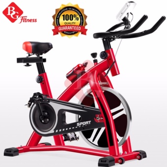 2561 B and G จักรยานนั่งปั่นออกกำลังกาย Spin Bike CY-S300 (Red)