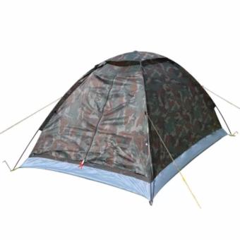 Camouflage tent เต้นท์โดมลายพลาง นอนได้ 2-3 คน