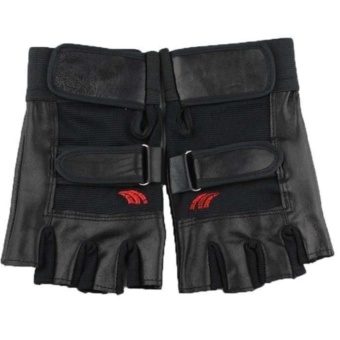 2561 CK14 ถุงมือฟิตเนส ถุงมือยกน้ำหนัก รุ่น Glove-SY (สีดำ)