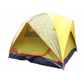 Field and camping สนามเดินป่า เต็นท์ Aurora II MAP ขนาด 200x200x150 ซม.สีเขียวขีัม้า-เขียวมะนาว