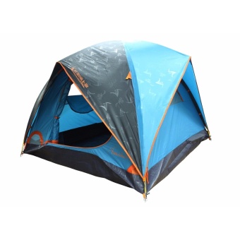 Field and Camping สนามเดินป่า เต็นท์ Aurora III MAP ขนาด 210x210x170 ซม. สีน้ำเงิน-กรม
