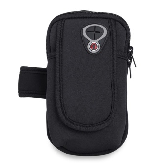 Generic Sport Gym Fitness Arm Bag Pouch Case For Phone Key (Black) - intl