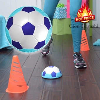 ราคา Hayashi Hover Ball ลูกฟุตบอลครึ่งวงกลม สำหรับซ้อมและเล่นในบ้าน - สีน้ำเงิน