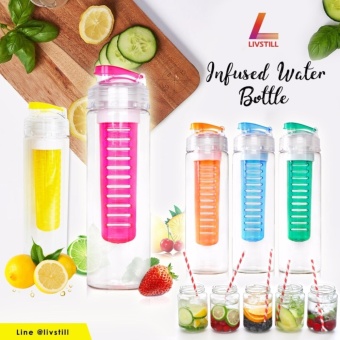 2561 ขวดน้ำ น้ำหมักผลไม้ น้ำInfused Livstill Infused Water bottle