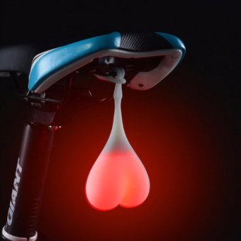 ราคา ไฟท้ายจักรยาน LED Bike Balls Bicycle Safety Warning Light รุ่น BB01 (สีแดง)