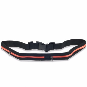 LLS Running Belt Bag , Fanny Pack – Iphone 6 , 7 Plus Pouch Forrunners - Best Fitness Gear For Hands Free Workout - intl