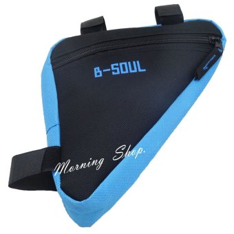 ซื้อ/ขาย Morning กระเป๋าแขวนเฟรมจักรยาน B-Soul สีดำ/น้ำเงิน