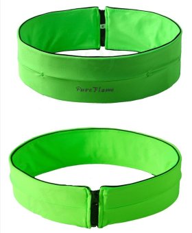 Outdoor mobile phone anti-theft bag, personal riding, small pockets, running, exercise, fitness belt （L code） - intl