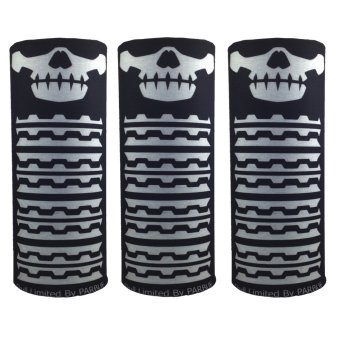 ราคา Parbuf ผ้าอเนกประสงค์ ป้องกัน UV ผ้าโพกหัว ผ้าพันคอ 3 ผืน Set 54