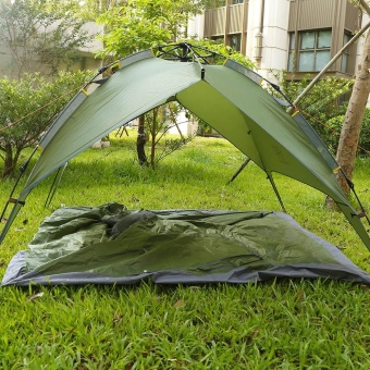 Shengyuan Water Resistant Automatic Pop Up 3 - 4 Person Sunscreen Camping Tent - intl